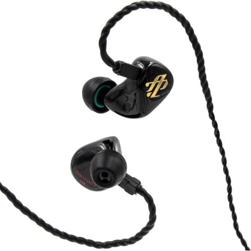 Aeolian B2 3BA Balanced Armature Triple Driver HiFi In-ear Earphone with Detachable 7N OCC 2 Pin Cable for Audiophiles