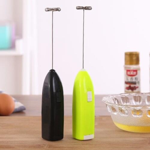 New Arrivial Drinks Milk Frother Foamer Whisk Mixer Stirrer Egg Beater Electric Mini Handle Cooking Tools High Quality Kitchen