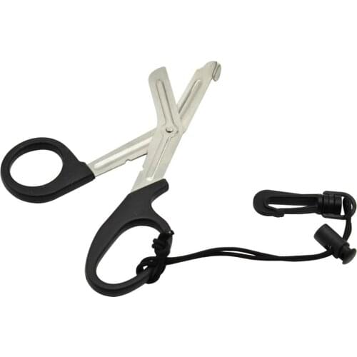 Diving Scissors Outdoor Tactical Gauze Scissors Household portable stainless steel scissors for medical, veterinary, fishery