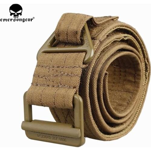 Emersongear CQB rappel Tactical Belt Men sports Military Army canvas belt Carbine Gun