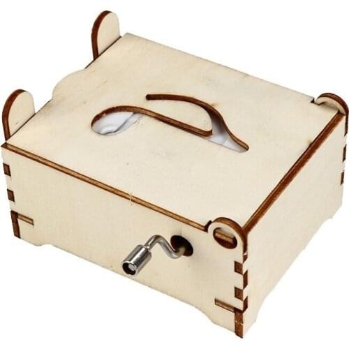 DIY Hand Music Box Electronic Science Experiment Kit Kids Education Set STEM School Toys Construction For Children