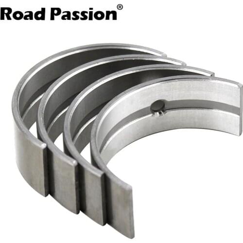 Road Passion Motorcycle 4Pcs Main Crankshaft Crank Shaft Bearing STD~+75 48mm 47.75mm 47.5mm 47.25mm For SUZUKI AN650 2003-2017