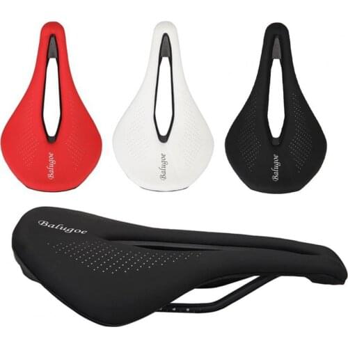 Cozy Ergonomic Design Riding Saddle Breathable Hollow Bike Saddle for Road Bike сиденье для велосипеда седло для велосипеда