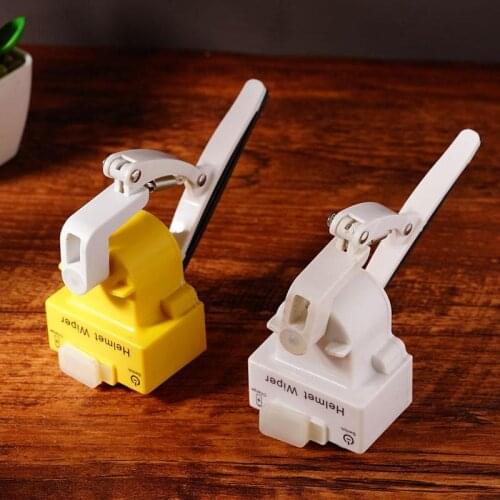 Universal Mini Electric Wiper For Motorcycle Helmet Windshield Tool Scratch Restorer Repair Wiper Blade Wipers Wiper Windsh