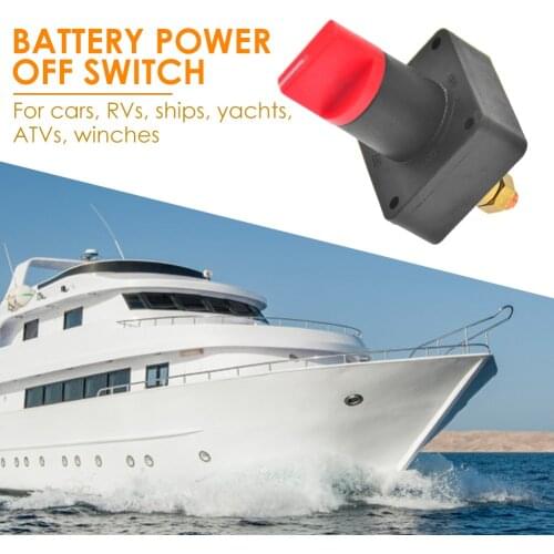 Cut Off Kill Switch 300A Battery Disconnect Power Isolator Outdoor Personal Car Parts Decoration for Car Boat Marine
