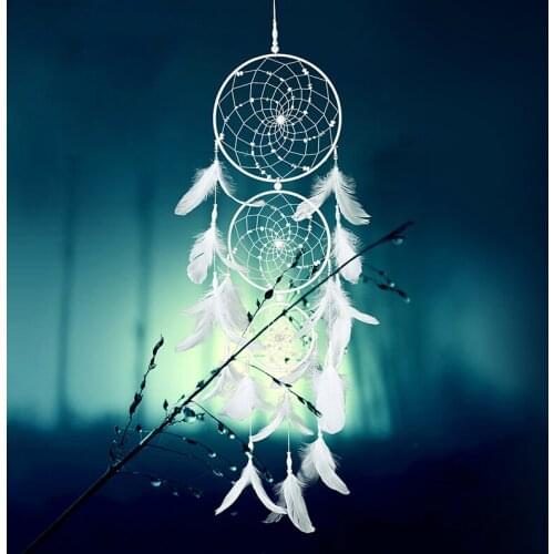 WANGZIYAN White Dream Catchers