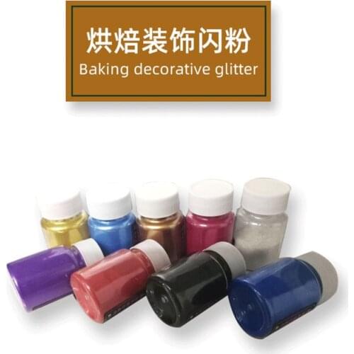 15g Gold powder, fondant cake, chocolate decoration silver powder, baking ingredients