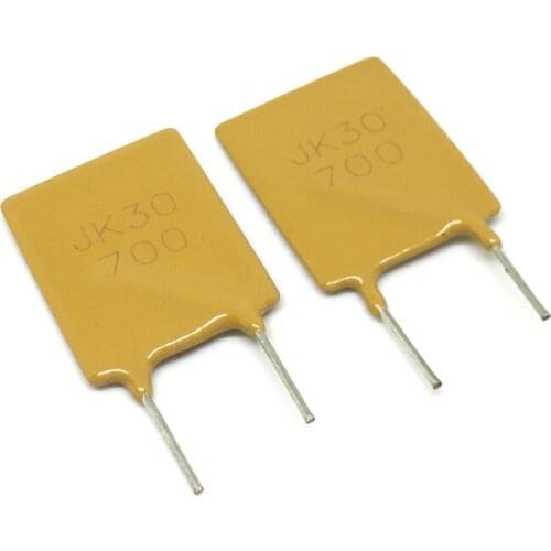10Pcs Per Lot New JINKE Polymer PPTC PTC DIP Resettable Fuse 30V 7A JK30-700