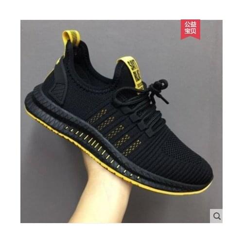 2020Fashion Sneakers Lightweight Men Casual Shoes Breathable Male Footwear Lace Up Walking Shoes