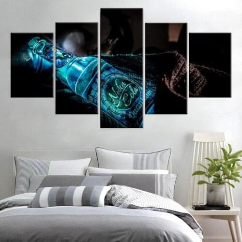 5 Pieces of High-definition Game Radiation 3 Quantum Painting Art Printing Poster Living Room Wall Home Decoration Without Frame