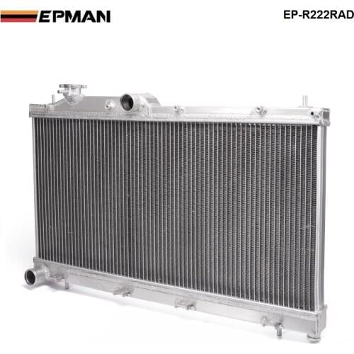 Aluminum Racing Radiator Fit For Subaru Impreza WRX STi GRB 08-14 H4 M/T EP-R222RAD