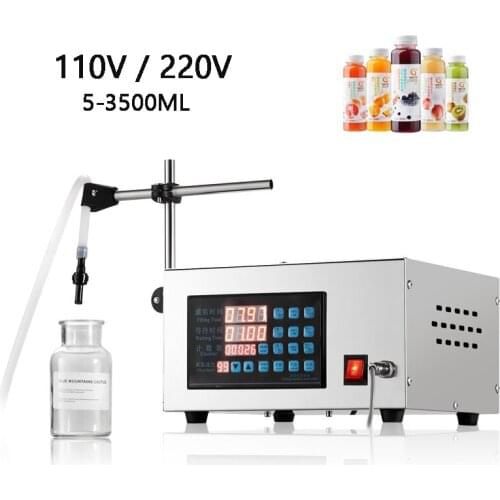 Automatic Liquid Filling Machine CNC White Wine Drink Fruit Juice Milk Perfume Cosmetic Weighing Divider 5-3500ML Quantitative