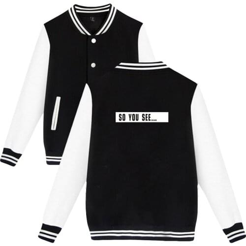 Harajuku Dhar Mann 2D Baseball Jacket Capless Sweatshirt Women/Men Hoodie funny Hoodies Boys