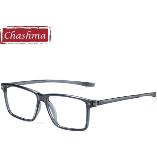 Chashma Sport Style Trend Eyeglasses Frames Men TR90 Flexible Light Football Myopia Glasses Optical Basketball Spectacles