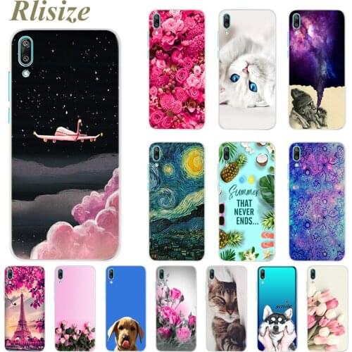 Phone Case For Huawei Y7 Pro 2019 Ultra Thin Silicone Soft Cover For Huawei Y7 Pro 2019 Bumper For Huawei Y7 Pro 2019 Funda Case