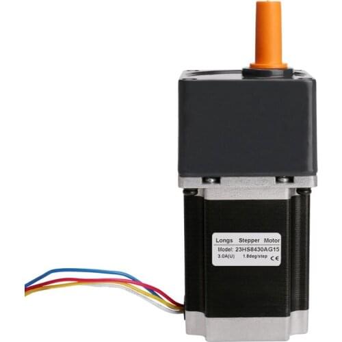 EU free ship[3-8days ship] Nema 23 Stepper Gearbox Motor 23HS8430AG15 15:1 Ratio 21N.m 3A CNC Mill Cut Engraving Foam