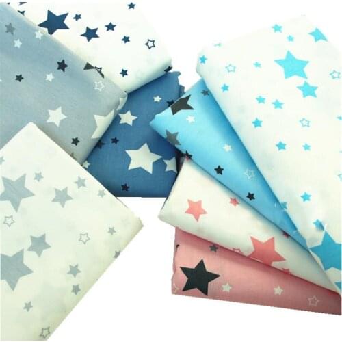 New Star Series Cotton Fabric Patchwork DIY Quilting Sewing Fat Quarters Tissue Telas Tilda Needlework