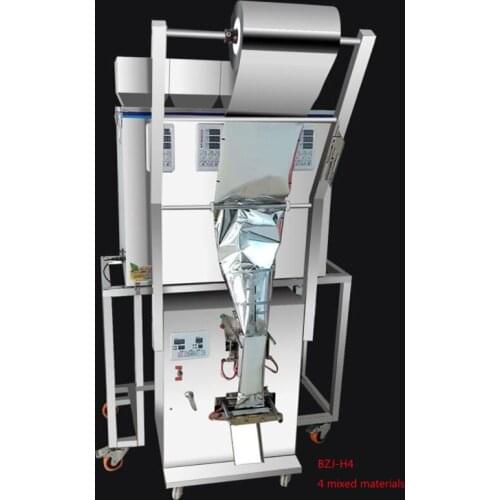 Full Automatic Package Quantitative All In One Machine Smart Operation Seed Tea Fertilizer Mixing Packaging Machine
