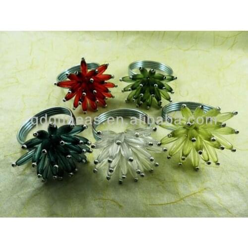 Aliexpress sold beaded wedding napkin ring