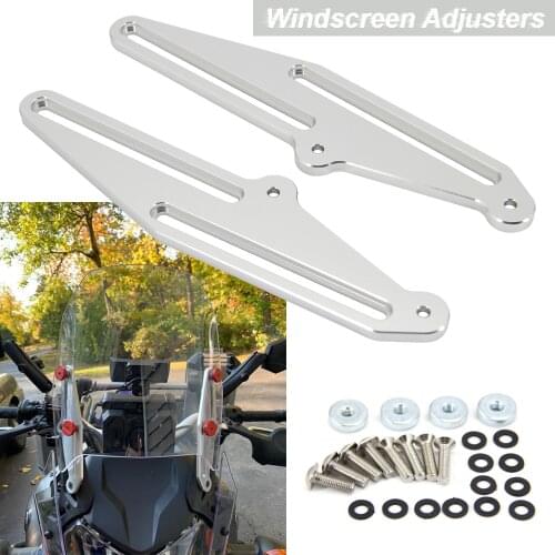Adjustable windshield bracket For Yamaha Tenere 700 XTZ 700 XT700Z 2019 2020 motorcycle windshield adjuster