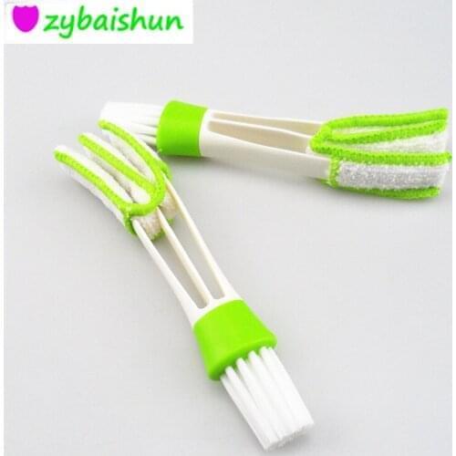 Car Modeling Microfiber Cleaning Brush Air Conditioner Dust Dirt for Skoda Octavia Fabia Rapid Superb Yeti Roomster