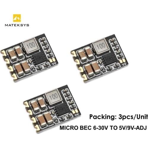 Matek System MICRO BEC 6-30V TO 5V/9V-ADJ