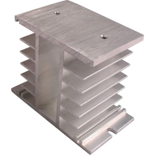 40-60A solid state relay heat sink single phase ssr heatsink H-50 new