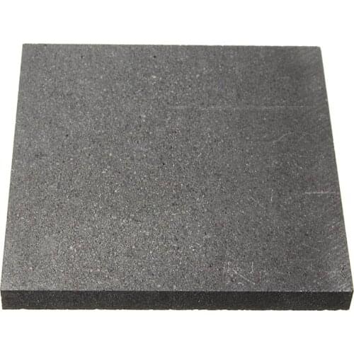 100*100*10mm 99.9%Pure Graphite Block Electrode Rectangle Plate