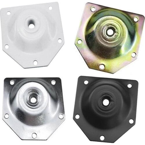 4pc Furniture Parts Wood table leg Mounting Bracket 12 degrees bevel Fixing Accessories Home Hardware for Table Sofa Feet