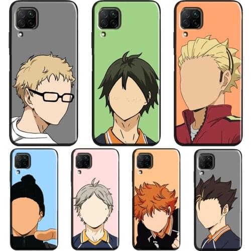 Haikyuu Karasuno Volleyball Anime Case For Huawei P20 Lite P40 P30 Pro Nova 5T P Smart Z 2019 2021 Honor 10 Lite 9X 8X Cover