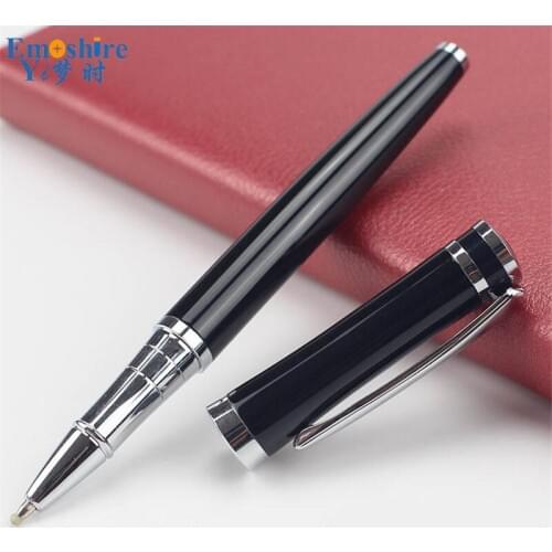 Black Gel Pen Business Gifts Metal Signature Pen Advertising Gifts Custom Logo Ballpoint Pen Wholesale Chinese Stationery P426