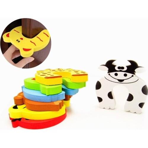 Door Stopper Doorknob Wall Protection Children Door Stopper Holder Shockproof Door Crash Pad Child Lock Protection From Children