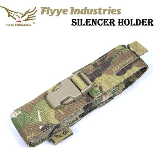 Flyye molle cubierta del Supresor bolsa para silenciador soporte FY-PH-O005