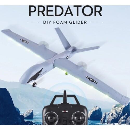 FEICHAO Z51 Flying Model Gliders RC Plane 2.4G 3CH Remote Control RC Airplane Wingspan Foam Hand Throwing Glider Toy Planes
