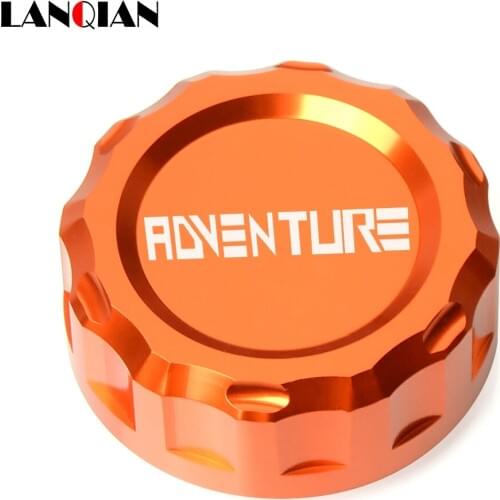 Motorcycle CNC Aluminum Rear Brake Fluid Reservoir Cover Cap For Adventure 1190 AdventuRe ADVENTURE 1050 990 AdventuRe 1290