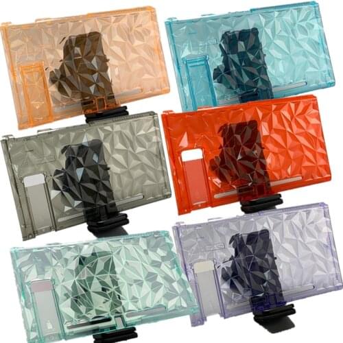 2021 New Replacement Housing Shell Cover for NS Switch Game Console Joycon Controller Joystick Shell witch Stand Holder