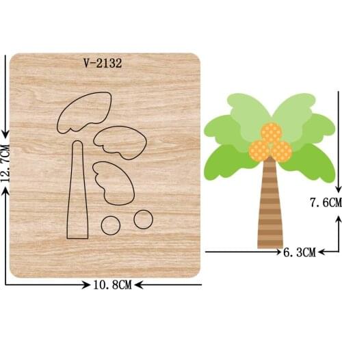 New tree wooden dies cutting dies for scrapbooking Multiple sizes V-2132