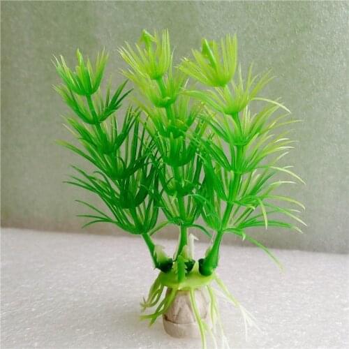 6pcs Underwater Artificial Plastic Green Plants Aquarium Decoration Fish Tank Plants Ornament Aquaria Decor