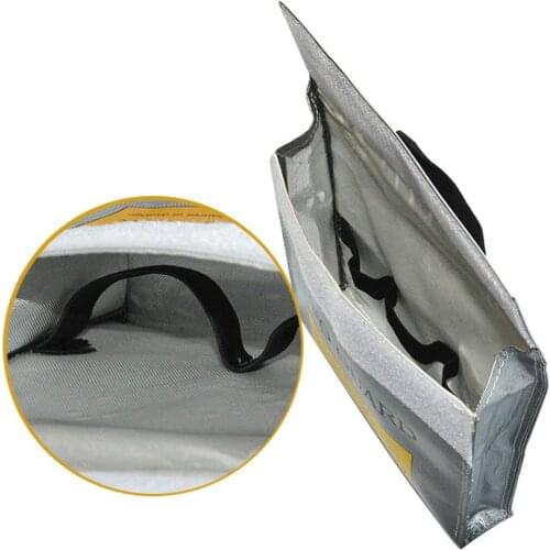 Portable Lithium Battery Guard Bag Fireproof Explosion-proof Bag RC Lipo Battery Safe Bag Guard Charge Protecting Bag