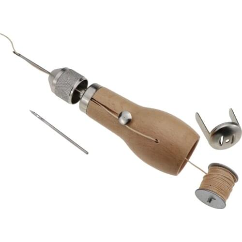 Handmade Leather Hand Stitching Machine Hand Stitching Leather Leather Carving Leather Art Tools Leather Hand Stitching Machine