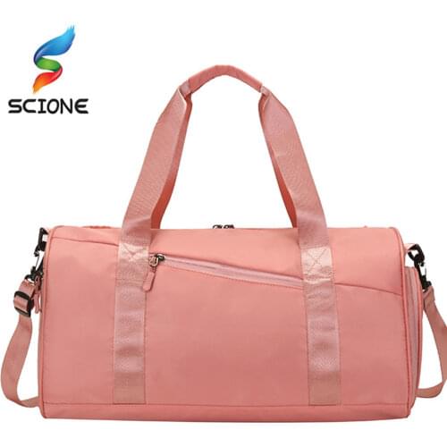 Outdoor Sports Gym Bag Multifunction Fitness Shoulder With Shoes Pocket Travel Yoga Handbag Dry Wet Swimming Bags XA173Y
