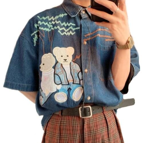 Женские джинсовые рубашки That Burning Love China At AliExpress