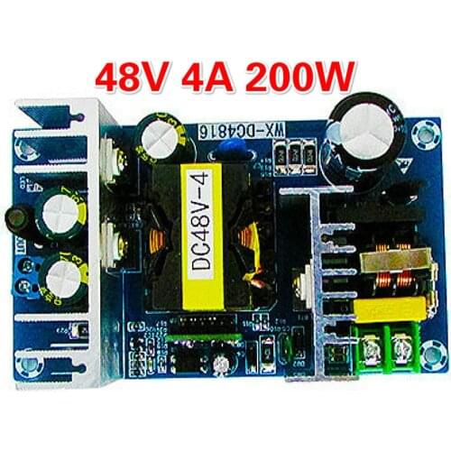 Upgraded 48V 4A High Power Switching Power Supply Board 48V 200W Isolated Power Supply AC-DC Power Supply Module Switch Board