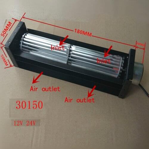 30150 DC cross flow fan For steam ovens and elevator air curtains brushless cross-flow air blower