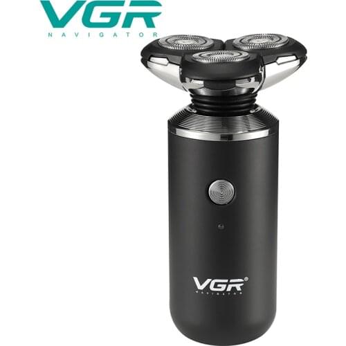 VGR V317 Electric Shver Mens Three-head Razor Electric Usb Rechargeable Razor Can Wash And Shave VGR V-317