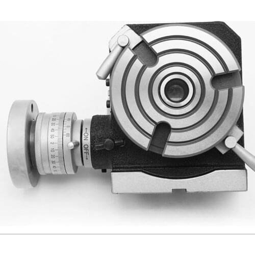 HV5 diameter 125mm vertical and horizontal milling machine horizontal vertical rotary table high precision