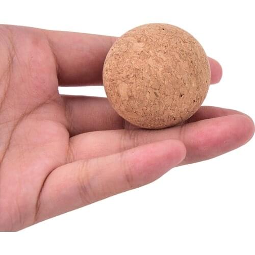 1pcs 36mm 1.42" cork solid wood wooden Foosball table soccer table ball football balls baby foot fussball
