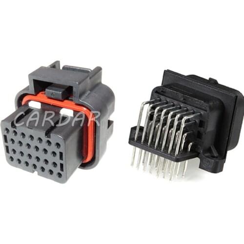 1 Set 26 Pin 3-1437290-7 6437287-8 AMP Tyco 1.0mm Series ECU Automotive Connector Electrical Socket For Cars Suzuki