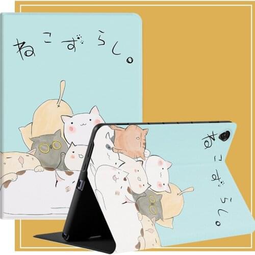 Tablet Case For Huawei MatePad 10.4 case BAH3-W09 BAH3-AL00 PU Leather Folio Stand Cover M5 Lite 8 10.1 M6 8.4 Protector Shell