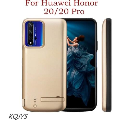 KQJYS Battery Charger Cases for Huawei Honor 20 Battery Case Portable Power Bank Battery Charging Cover for Honor 20 Pro